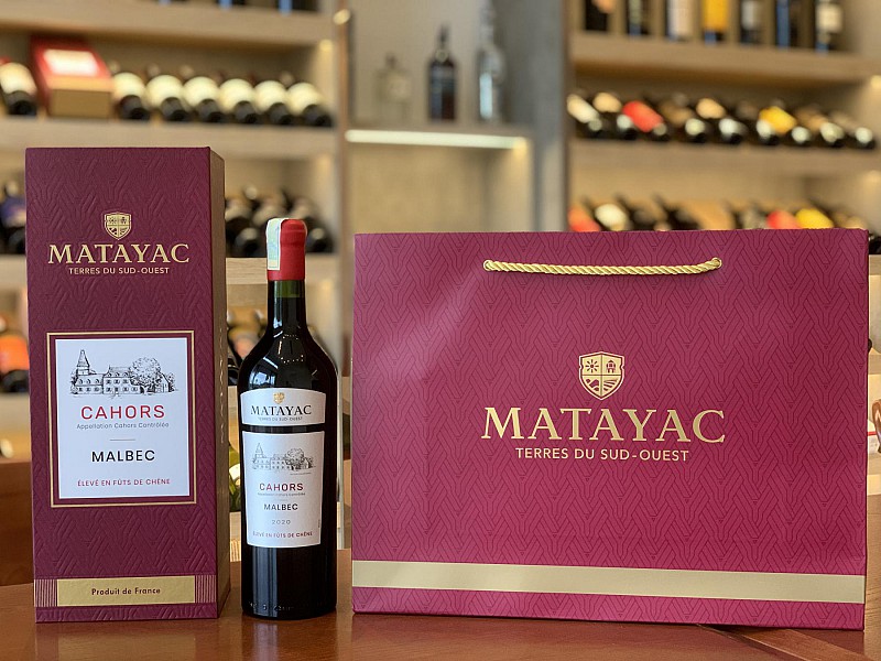 Matayac Malbec - Hộp quà Tết