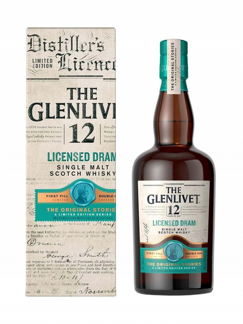 Glenlivet 12 năm - Licensed Dram