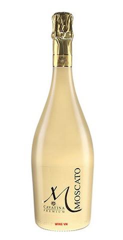 Vang Nổ Moscato Cavatina Premium