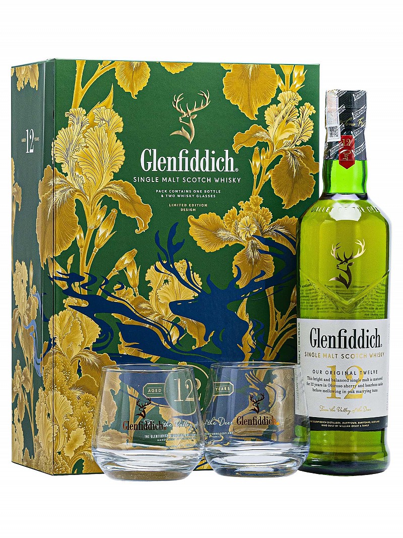 Glenfiddich 12 Hộp quà Tết 2026
