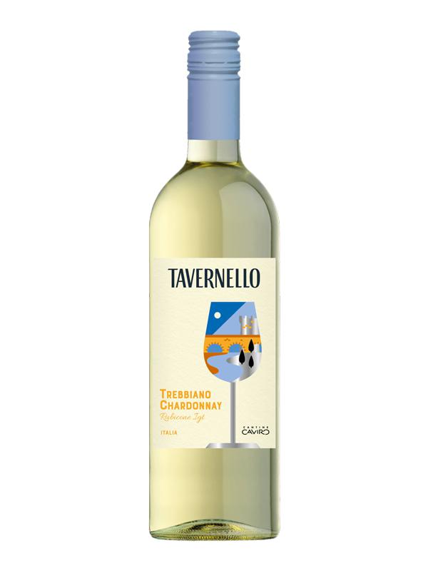 Rượu vang Tavernello Trebbiano Chardonnay Rubicone