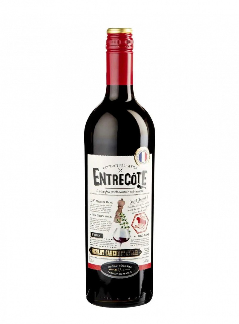 Vang Entrecote Merlot Cabernet Syrah