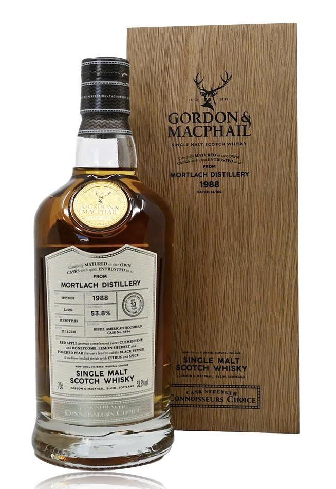 Mortlach 1988 - 33 năm G & M