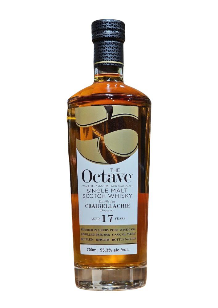 Rượu The Octave Craigellachie 17 Năm (Ruby Port Cask)⁠