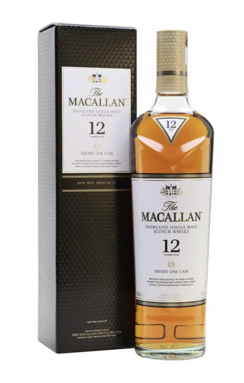 Macallan 12 Sherry Oak Cask