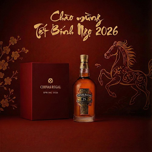 Hộp quà rượu mạnh Tết 2026