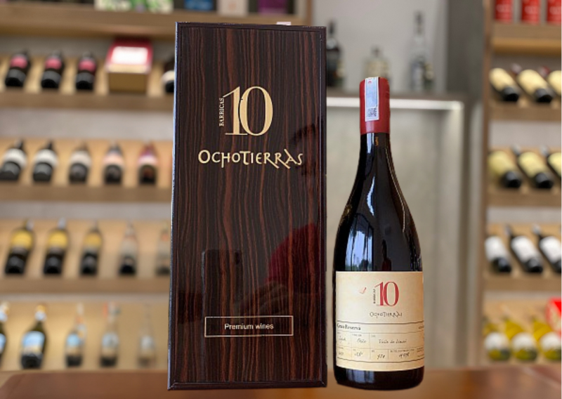 10 OCHO TIERRAS GRAN RESERVA - Hộp quà Tết 10 OCHO TIERRAS GRAN RESERVA - Hộp quà Tết